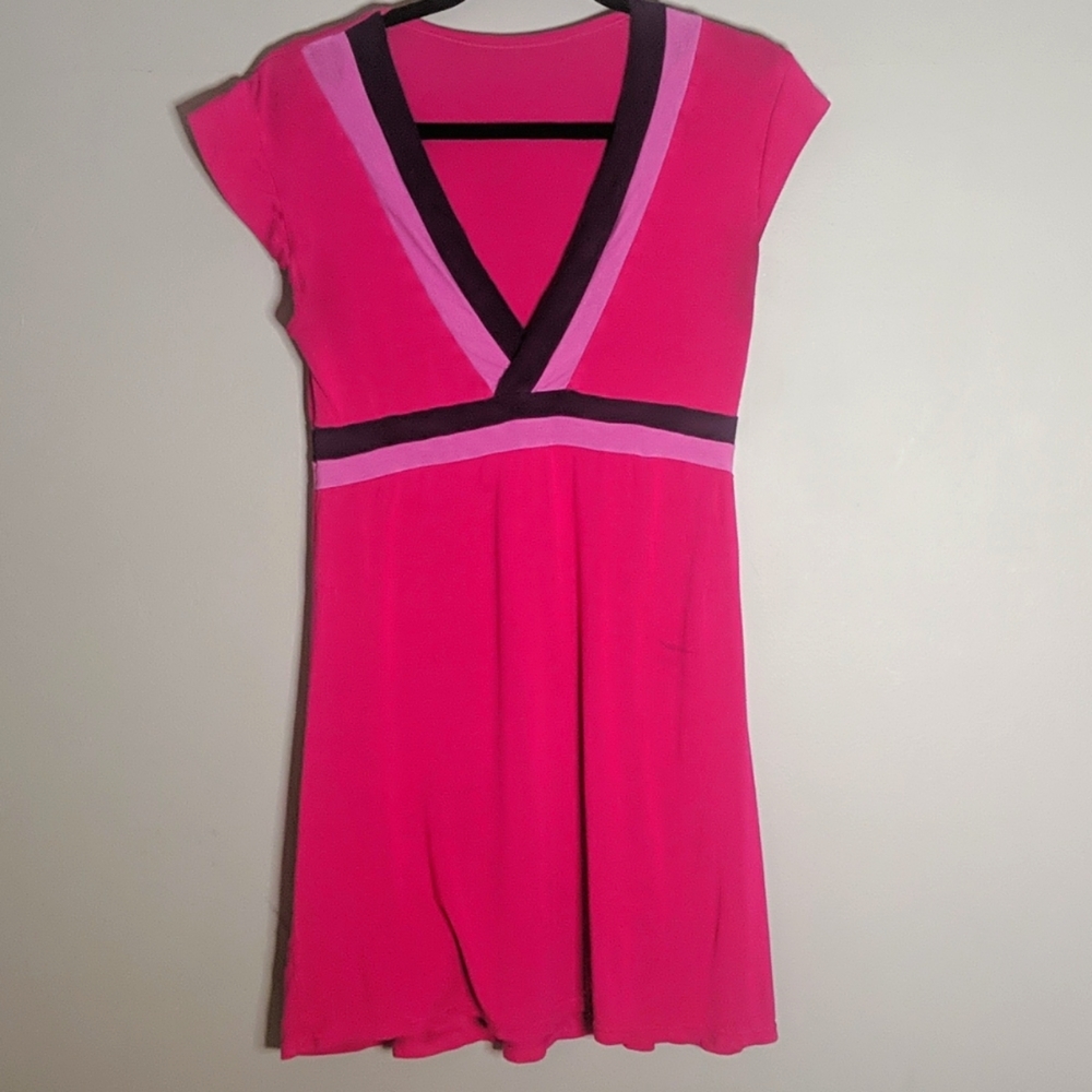 Fun deep-V dress